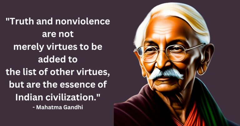 Mahatma Gandhi's Truth and Non-Violence