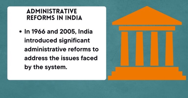 Administrative Reforms in India