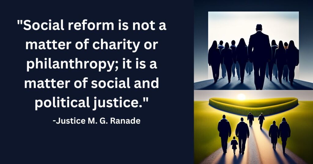Mahadev Govind Ranade's Views on Social Reforms: